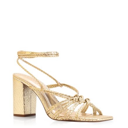 Sandália Python - Alt Dourado