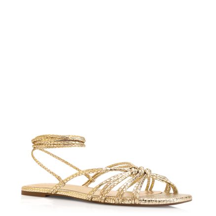 Rasteirinha Python - Alt Dourado