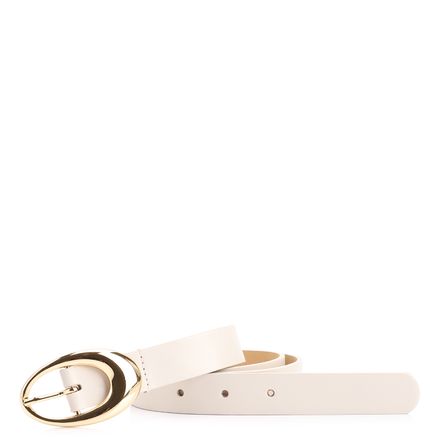 Cinto - Couro Off White