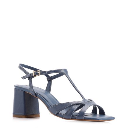 Sandália - Couro Azul