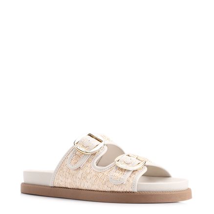 Papete - Ráfia Natural/Alt Off White