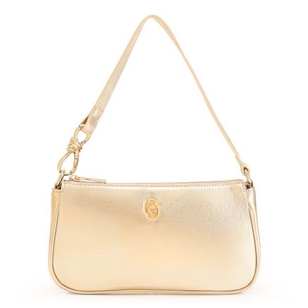 Bolsa De Ombro - Couro Dourado