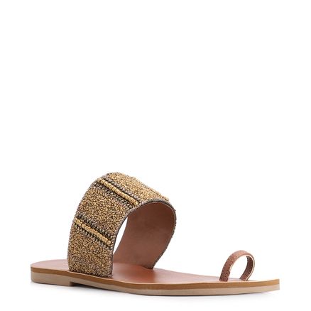 Rasteirinha Toe Ring - Alt Marrom Claro