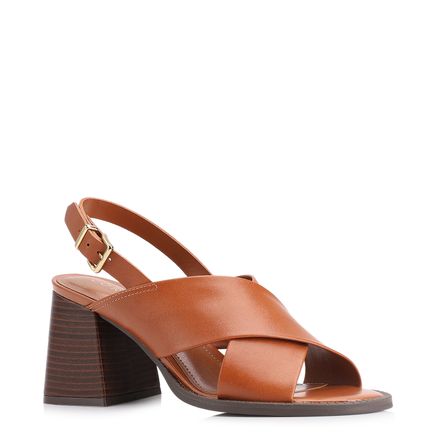 Sandália - Couro Marrom Claro
