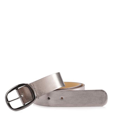 Cinto - Couro Prata