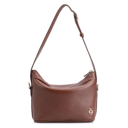 Bolsa De Ombro - Couro Marrom