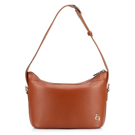 Bolsa De Ombro - Couro Terracota