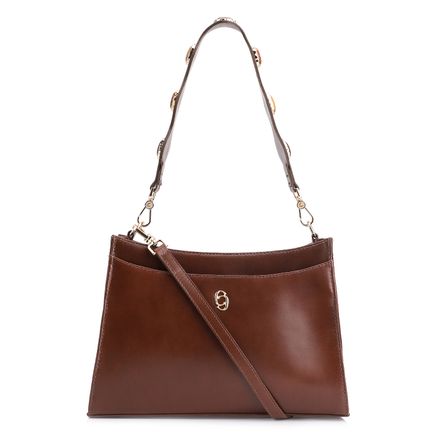 Bolsa De Ombro - Couro Marrom
