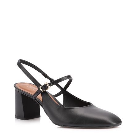 Scarpin - Couro Preto