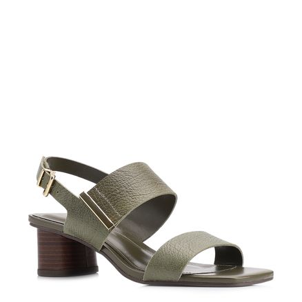 Sandália - Couro Antique Verde