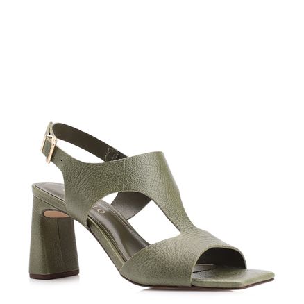 Sandália - Couro Antique Verde