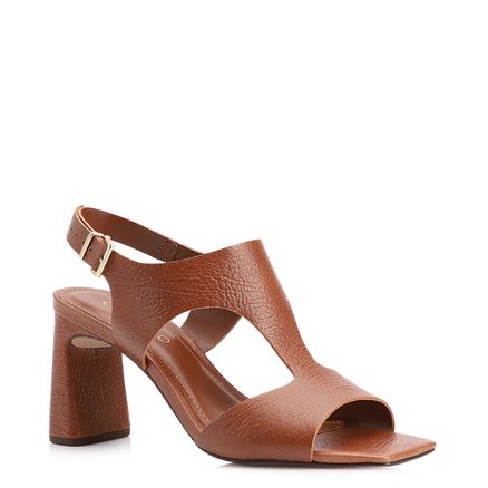 Sandália - Couro Antique Marrom Claro