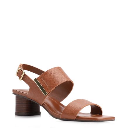 Sandália - Couro Anttique Marrom Claro