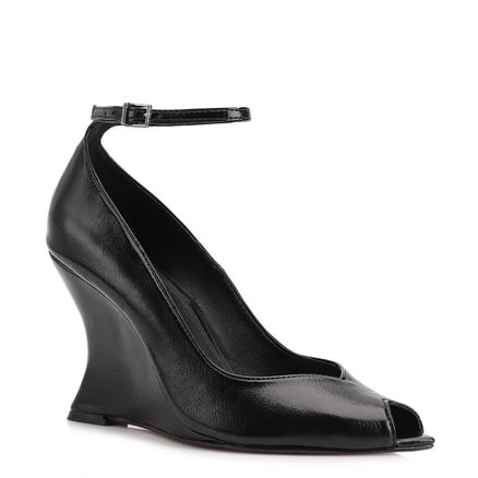 Peep Toe - Alt Lux Preto