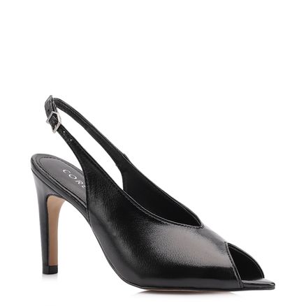 Peep Toe - Alt Lux Preto