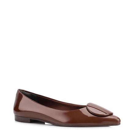 Sapatilha - Alt Verniz Marrom