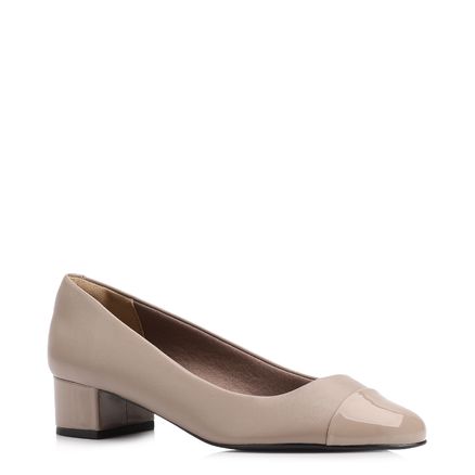 Scarpin Basic - Alt Cor Bege
