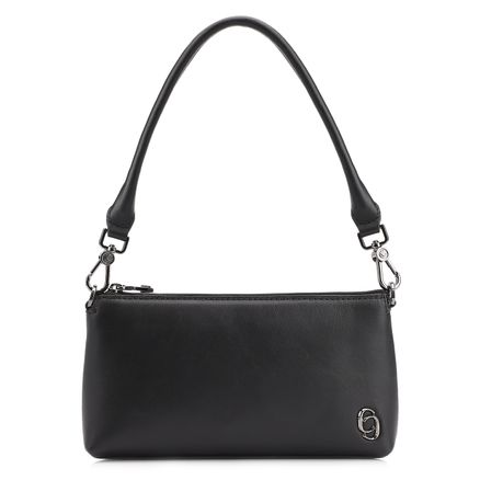 Bolsa De Ombro - Couro Preto