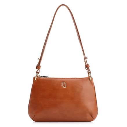 Bolsa De Ombro - Couro Marrom