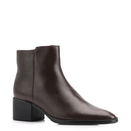 Bota - Couro Marrom Escuro