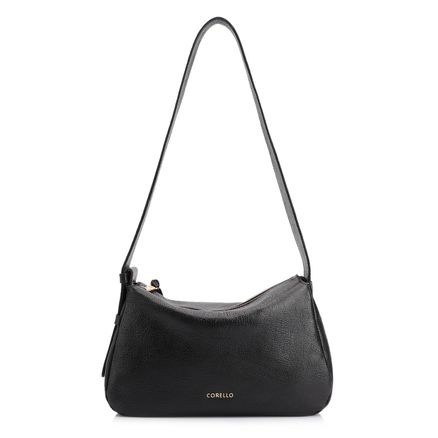 Bolso De Ombro - Couro Antique Preto
