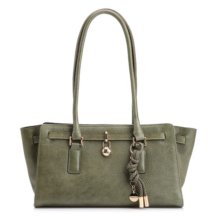 Bolsa Tote - Couro Antique Verde