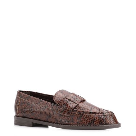 Mocassim - Alt Python Marrom