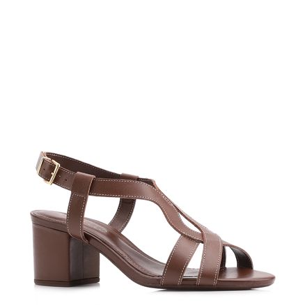 Sandália - Couro Marrom