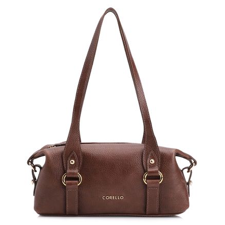 Bolsa De Ombro - Couro Antique Marrom