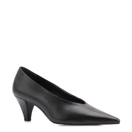 Scarpin - Couro Preto