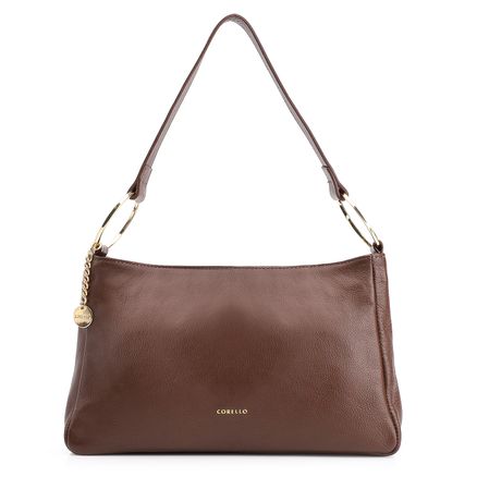 Bolsa De Ombro - Couro Marrom