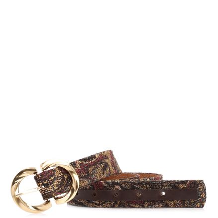Cinto - Tecido Jacquart Paisley