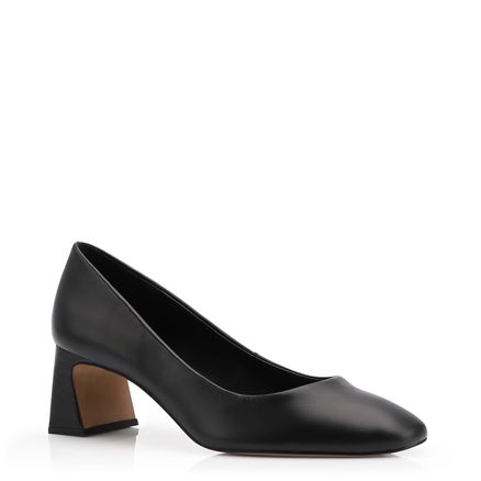 Scarpin - Couro Preto