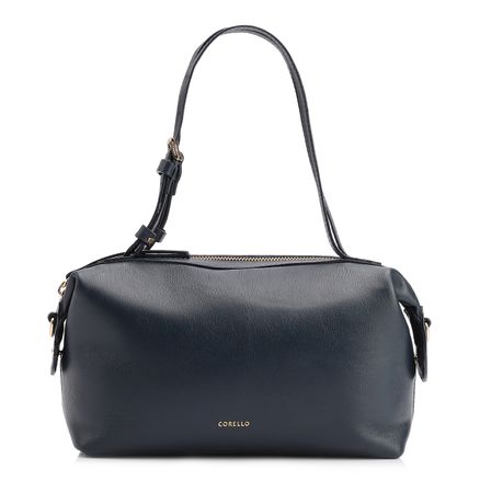 Bolsa De Ombro - Couro Azul