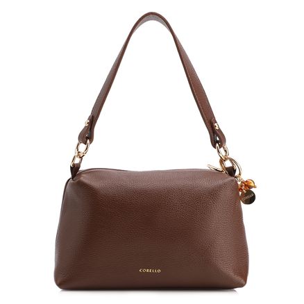 Bolsa Transversal - Couro Marrom