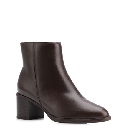 Bota - Couro Marrom Escuro