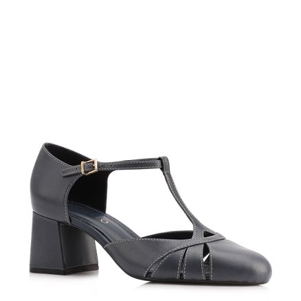Scarpin - Couro Azul