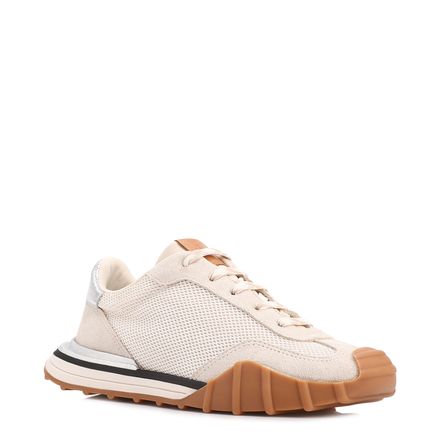 Tênis -  Off White Couro Camurça Alt Tela Cadarço